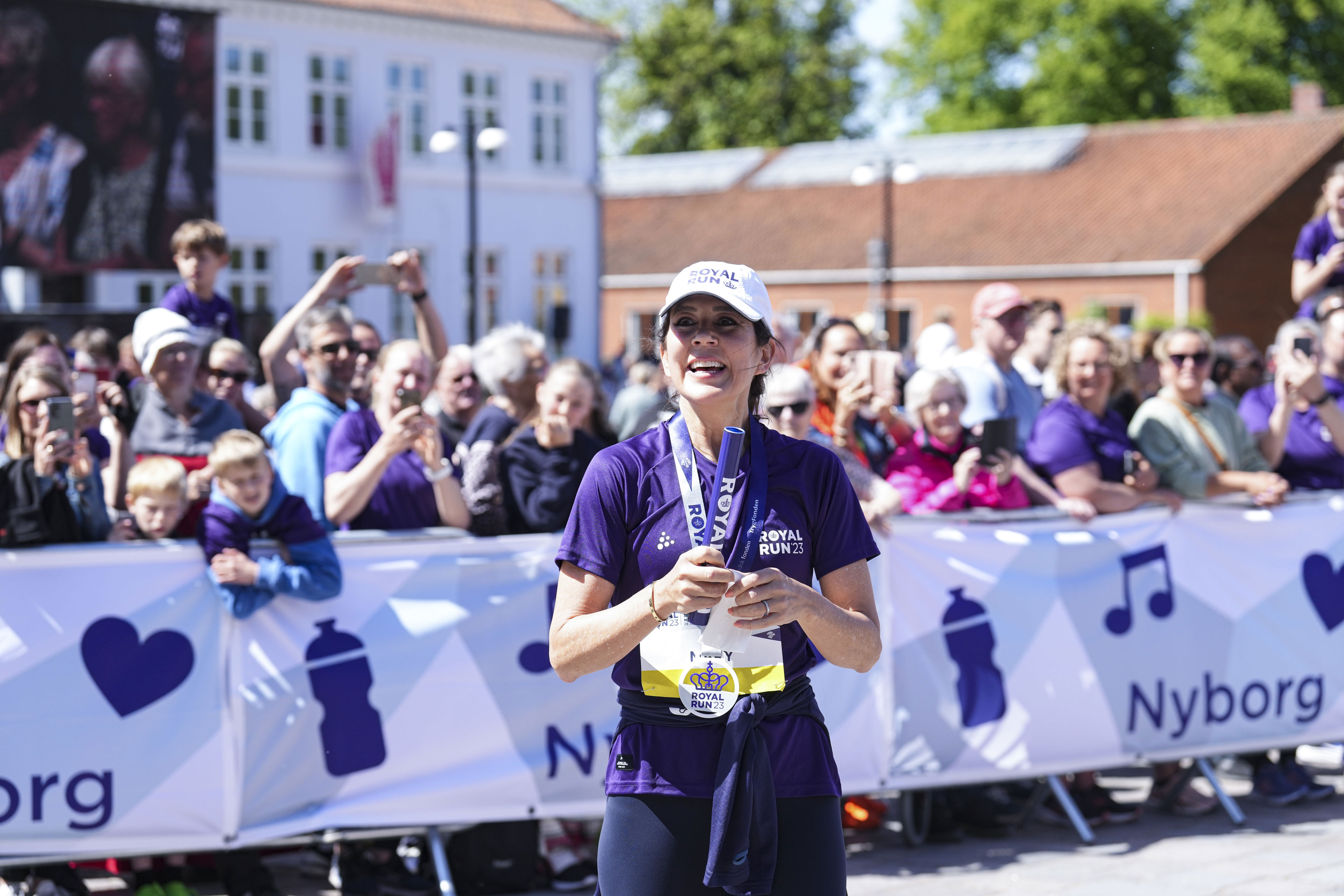 H.K.H. Kronprinsesse Mary til Royal Run 2023